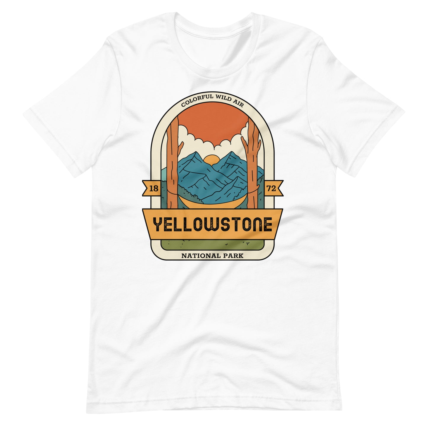 Yellowstone Nation Park Tee