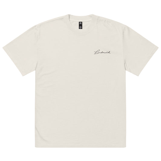 Landmark Oversized faded t-shirt