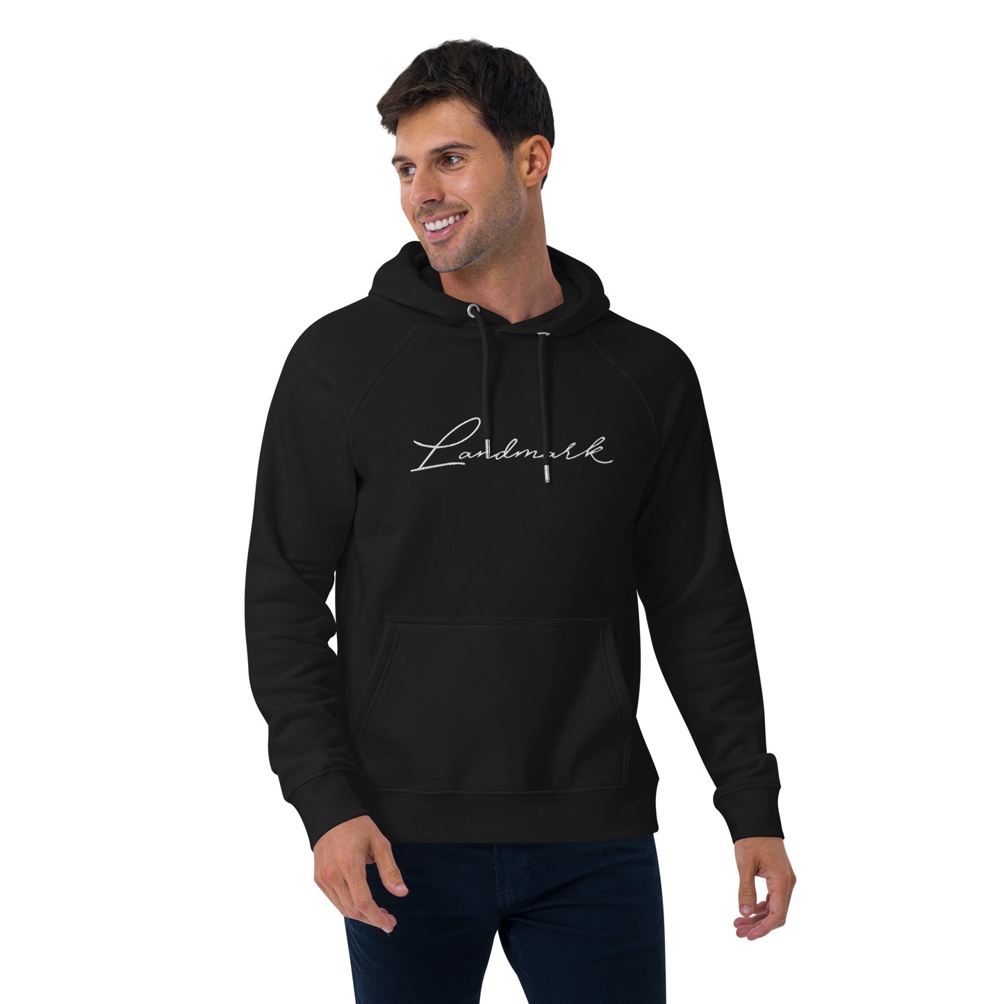 Landmark eco raglan hoodie