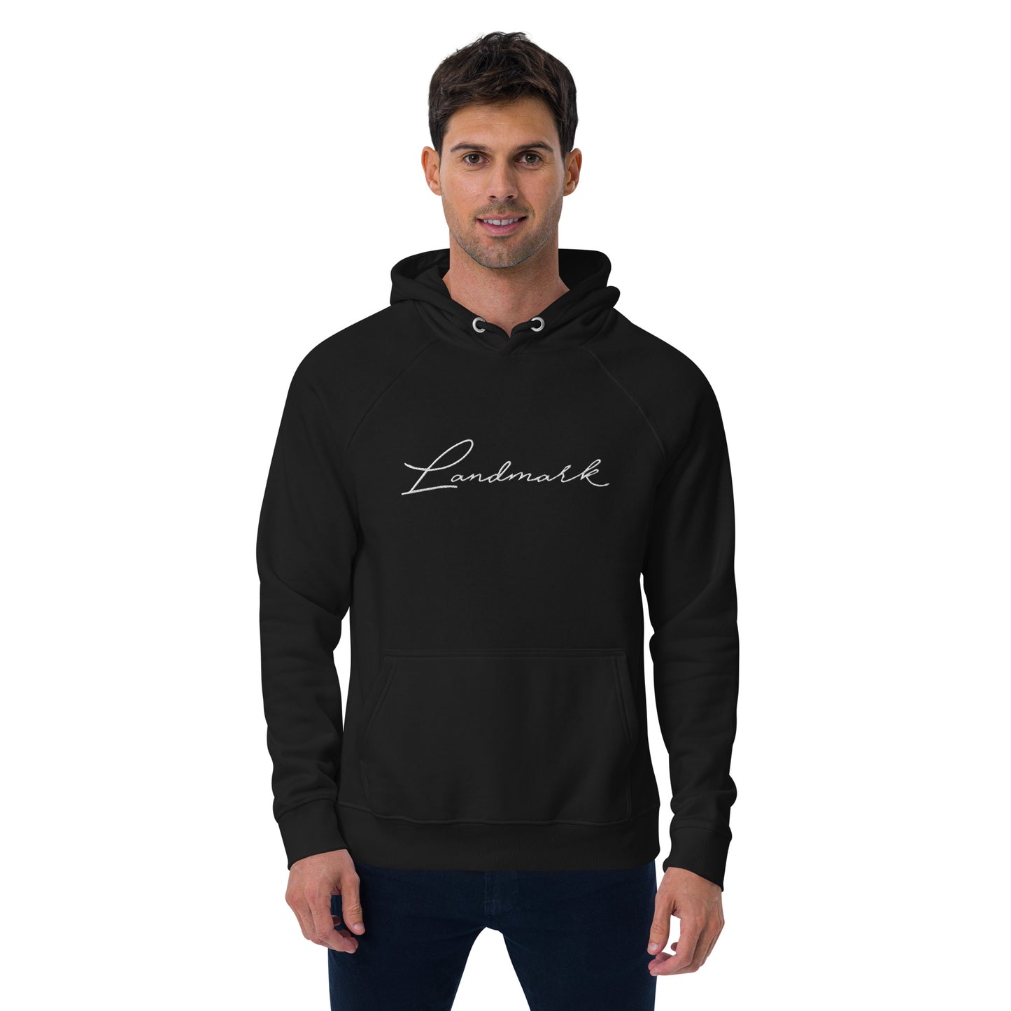 Landmark eco raglan hoodie