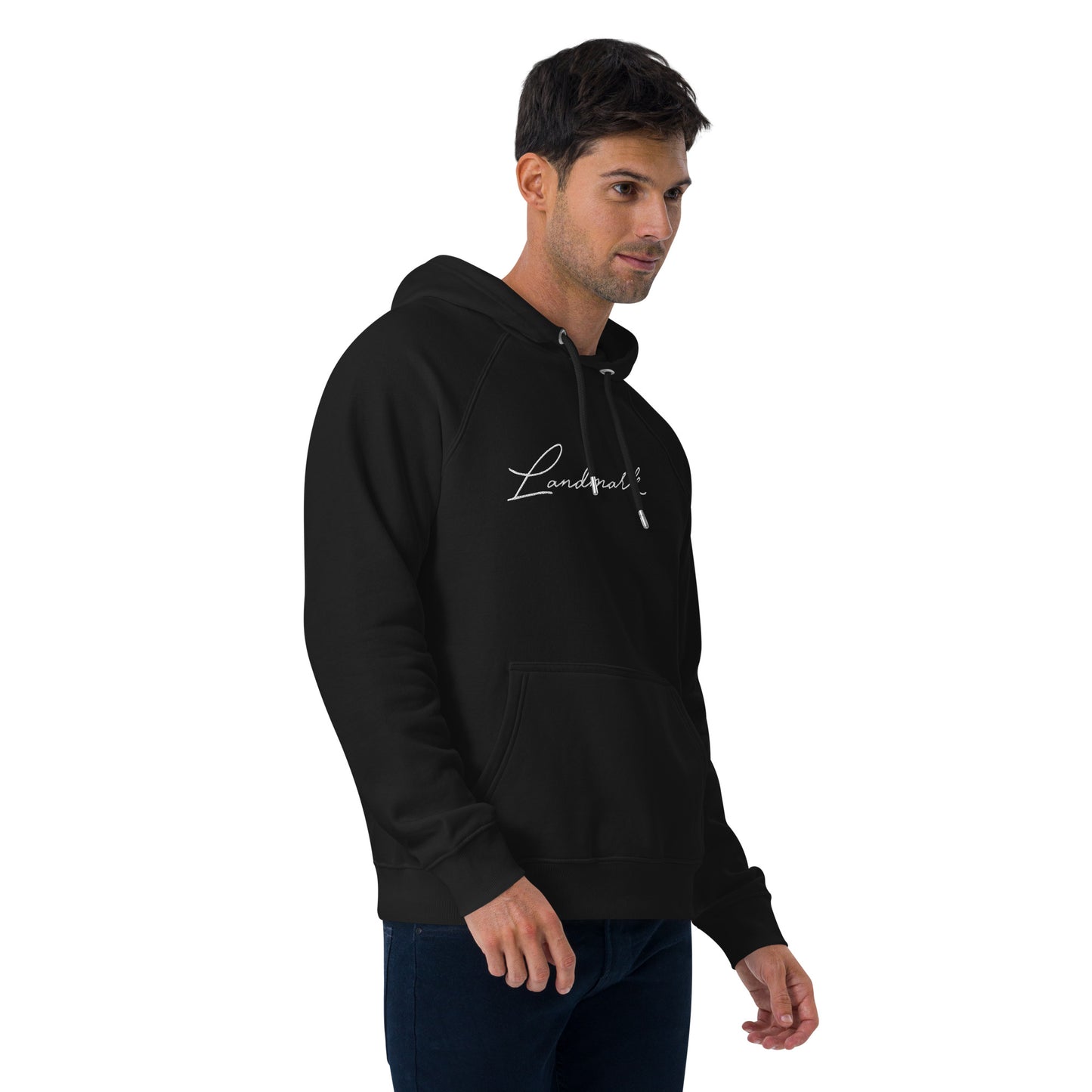 Landmark eco raglan hoodie