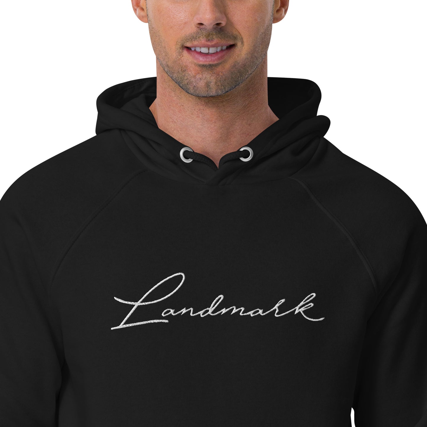 Landmark eco raglan hoodie