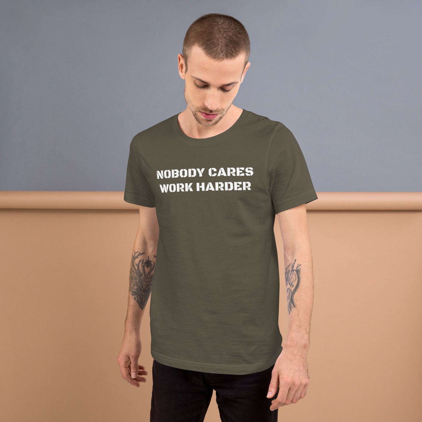 Work Harder Unisex t-shirt