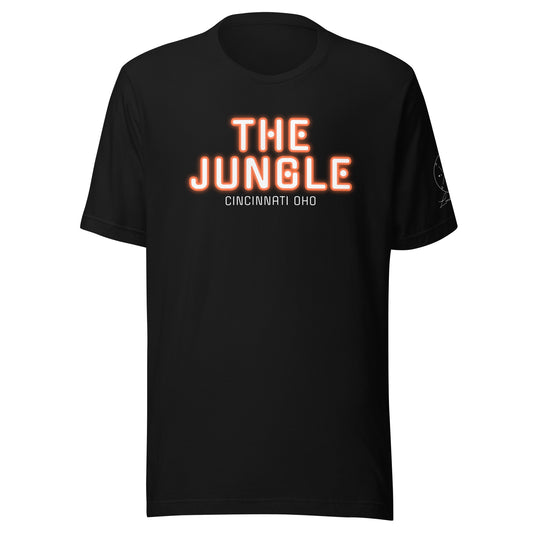 The Jungle in Neon Unisex t-shirt