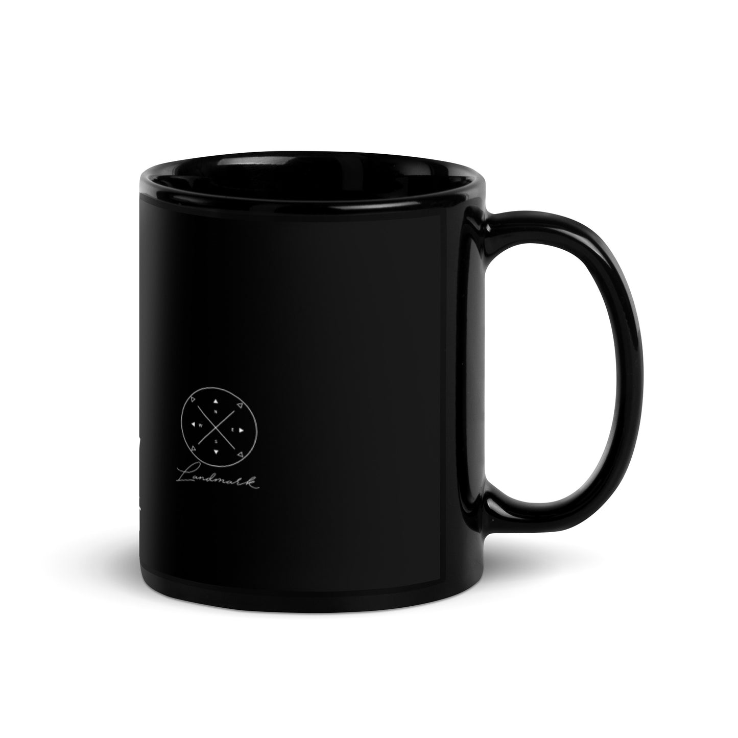 Cincy Juncta Juvant - Black Glossy Mug