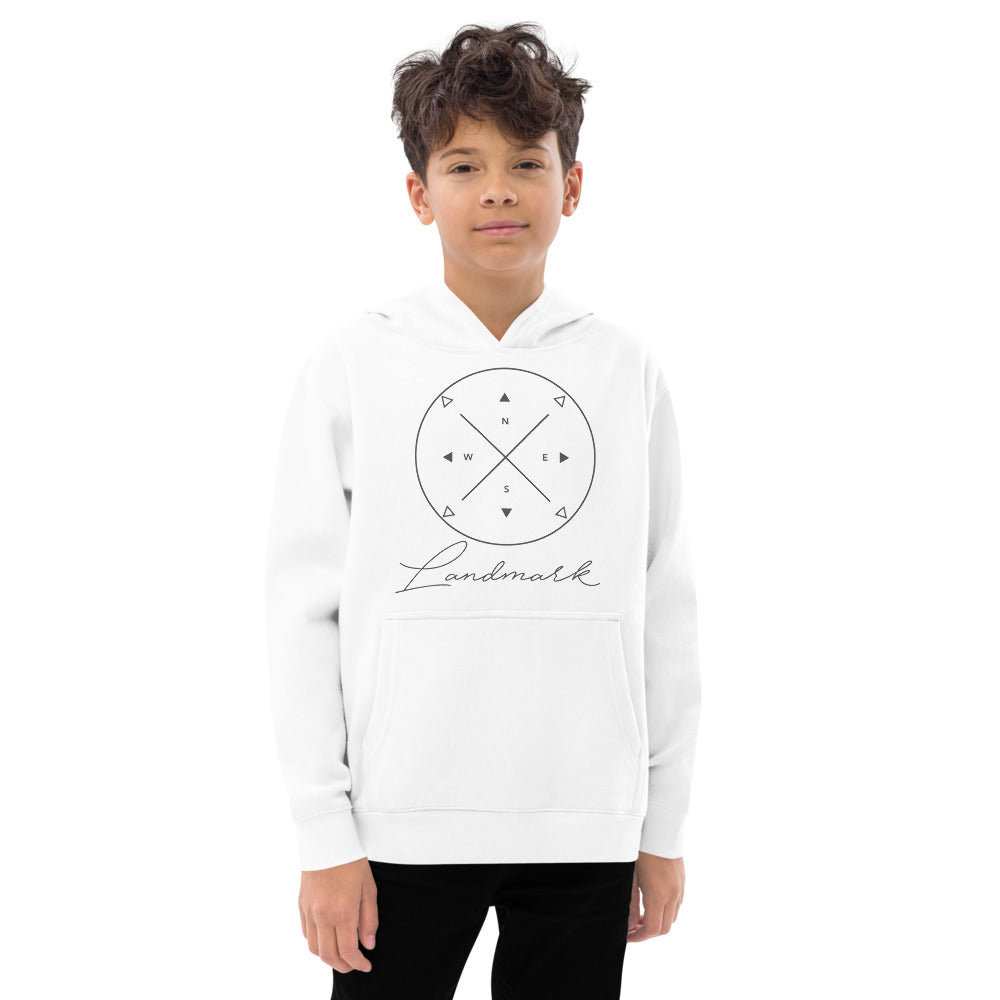 "Adventure Awaits" Youth Fleece Hoodie