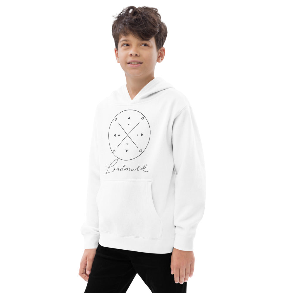 "Adventure Awaits" Youth Fleece Hoodie