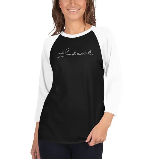 Landmark Women's Baseball Tee 3/4 sleeve