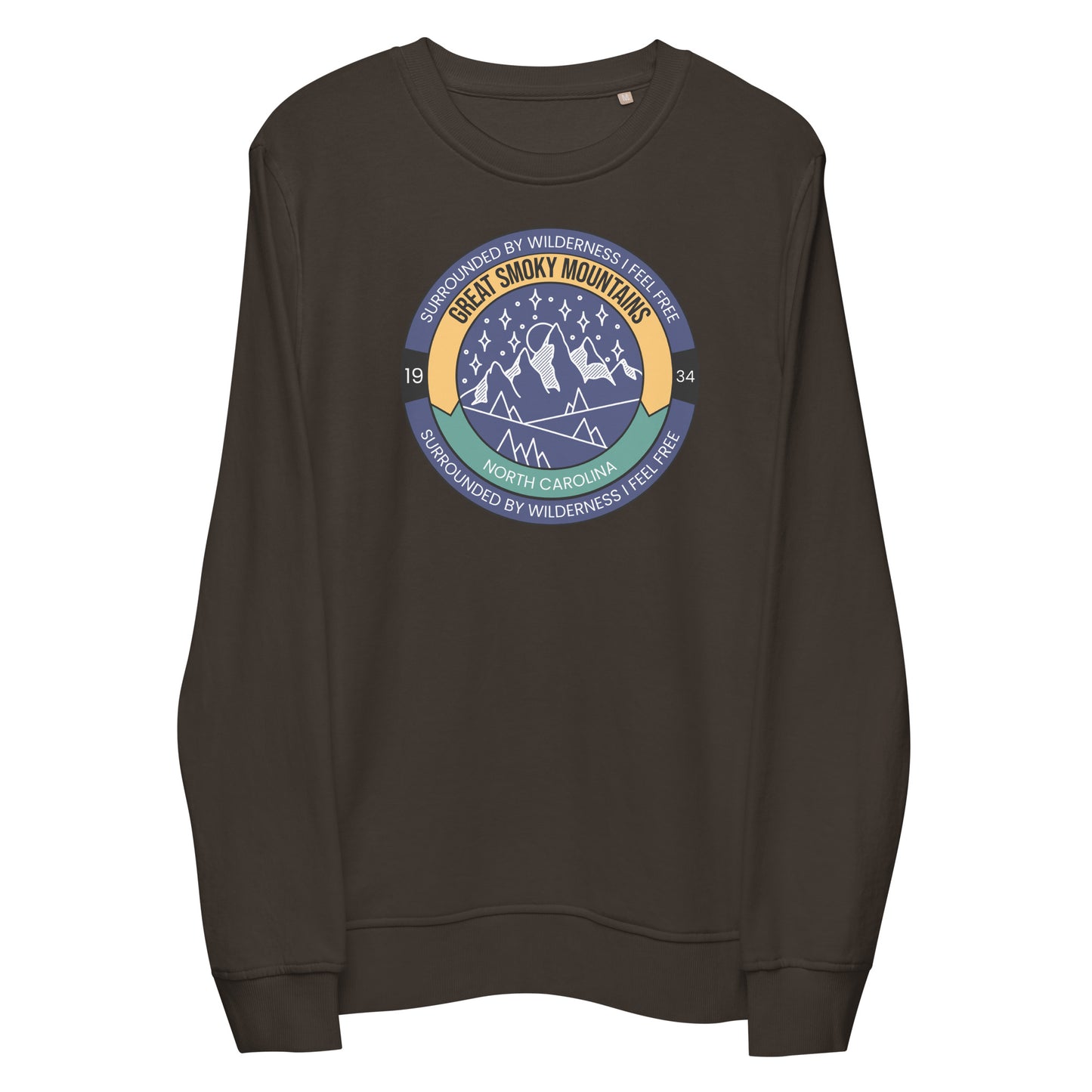 Great Smoky Mt. - Unisex organic sweatshirt