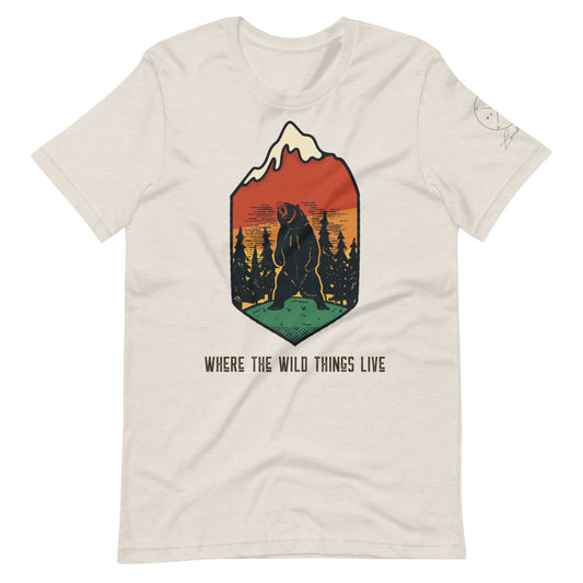 Where The Wild Things Live Short-Sleeve T-Shirt