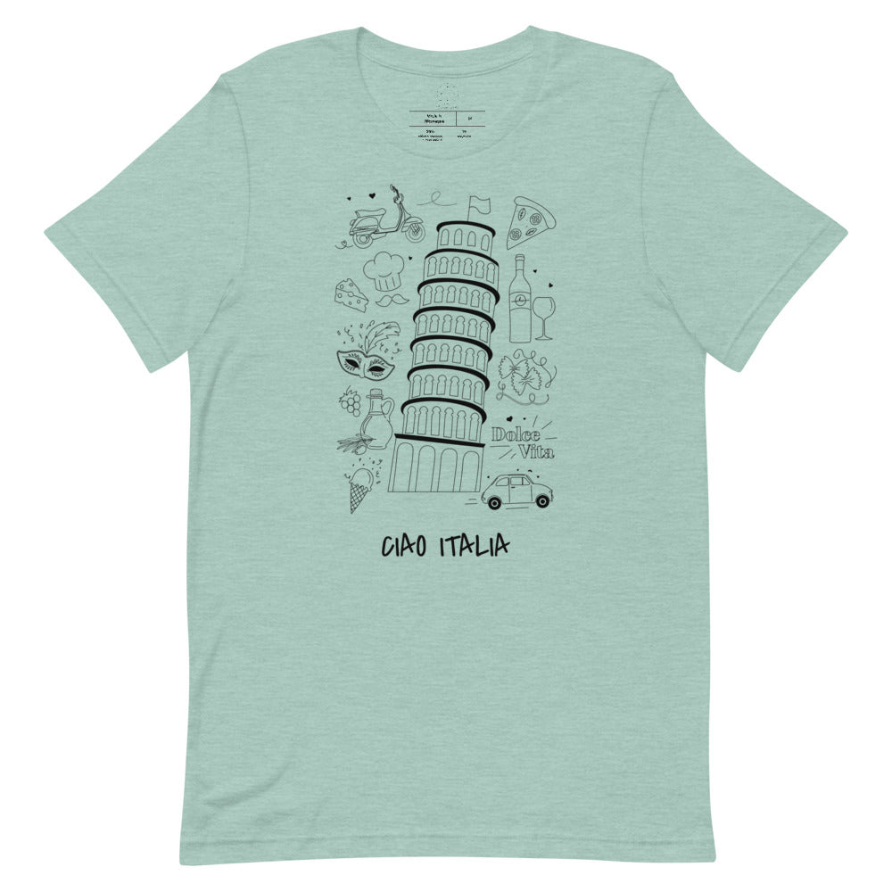 "Ciao Italia" Short-Sleeve Tee