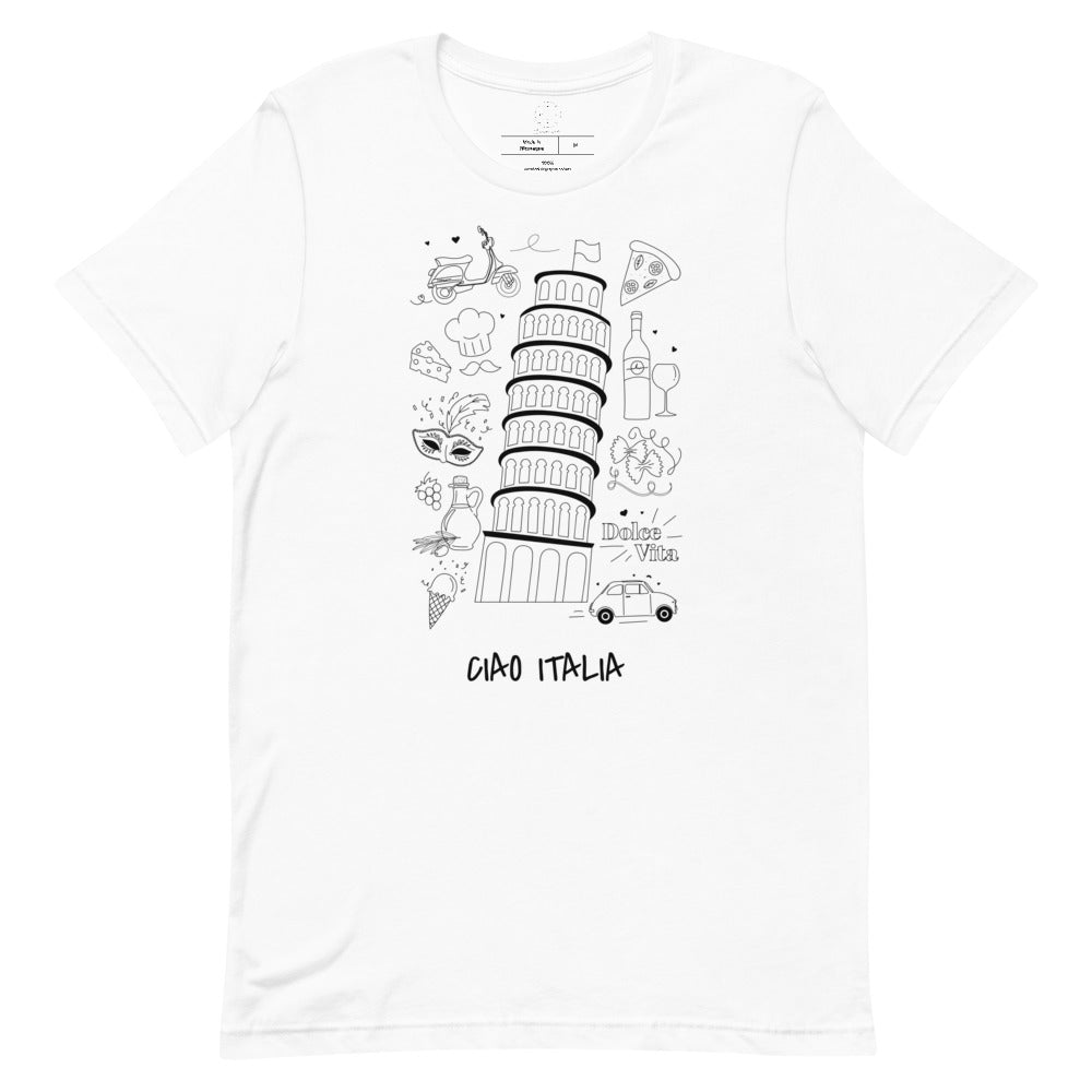 "Ciao Italia" Short-Sleeve Tee