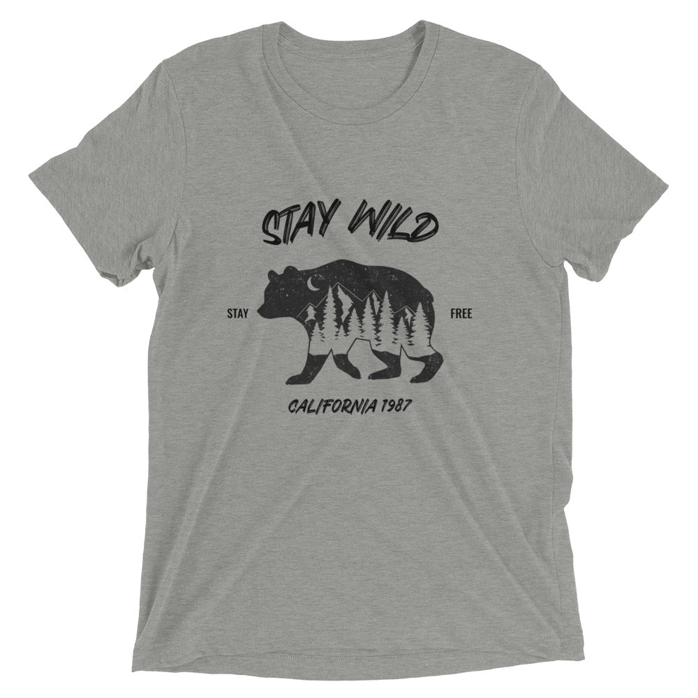 "Stay Wild, Stay Free" Short Sleeve Tee