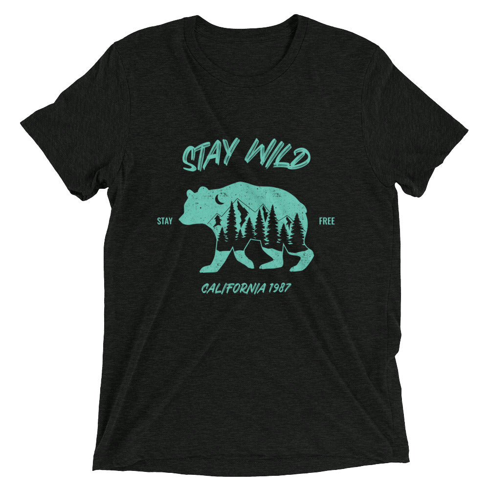 "Stay Wild, Stay Free" Short Sleeve Tee