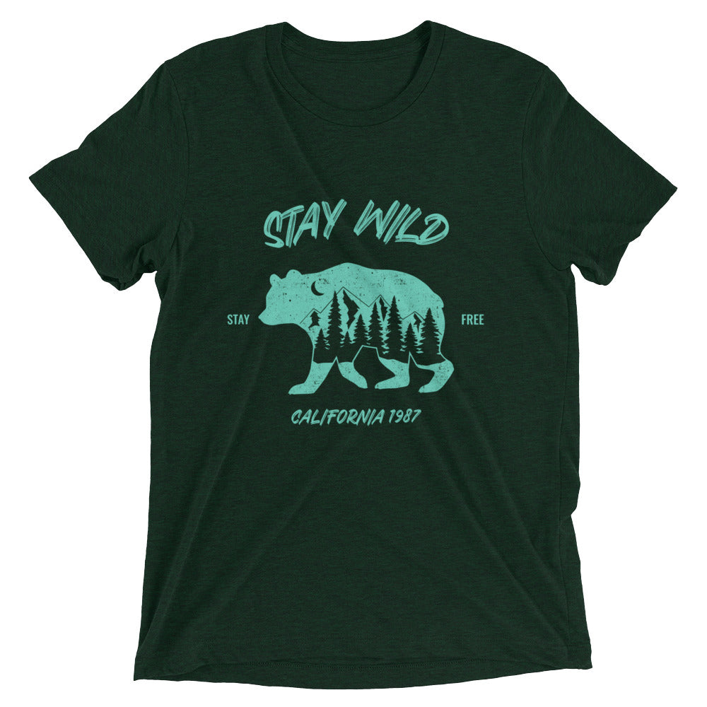 "Stay Wild, Stay Free" Short Sleeve Tee