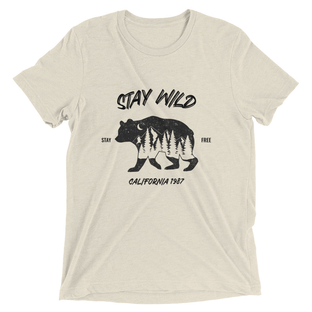 "Stay Wild, Stay Free" Short Sleeve Tee