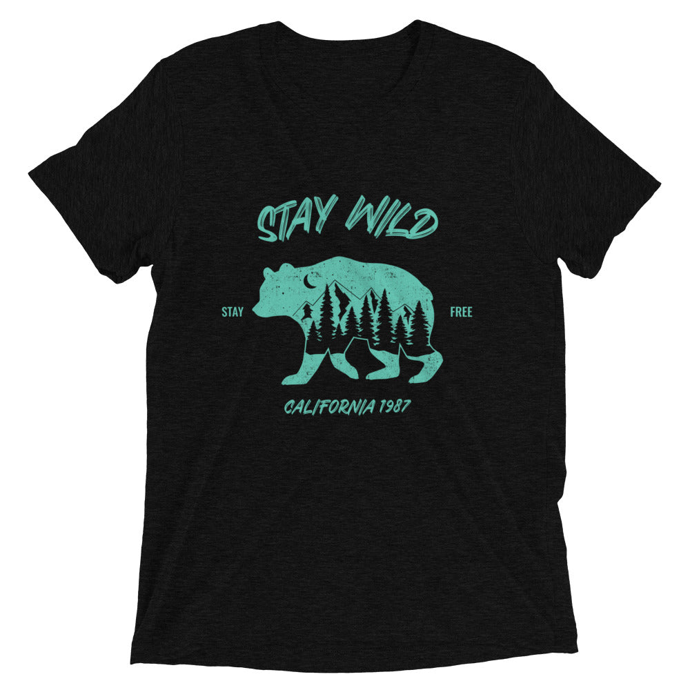 "Stay Wild, Stay Free" Short Sleeve Tee