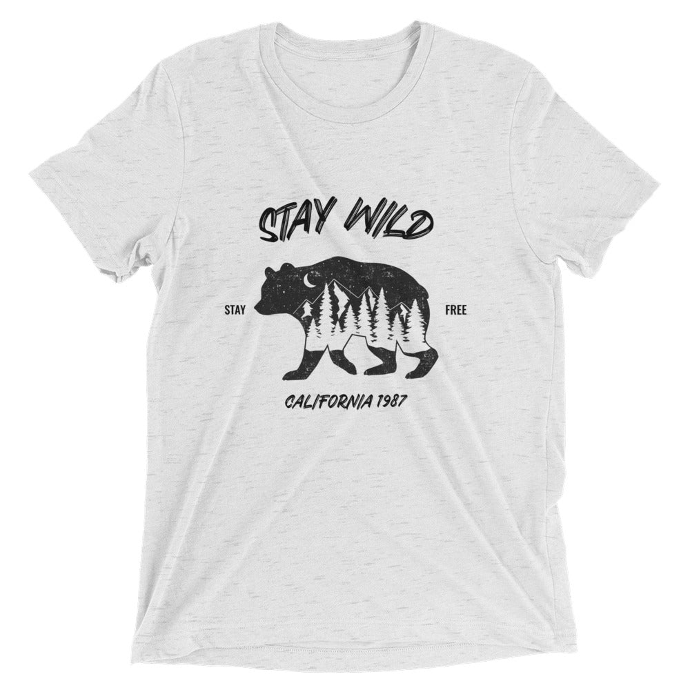 "Stay Wild, Stay Free" Short Sleeve Tee