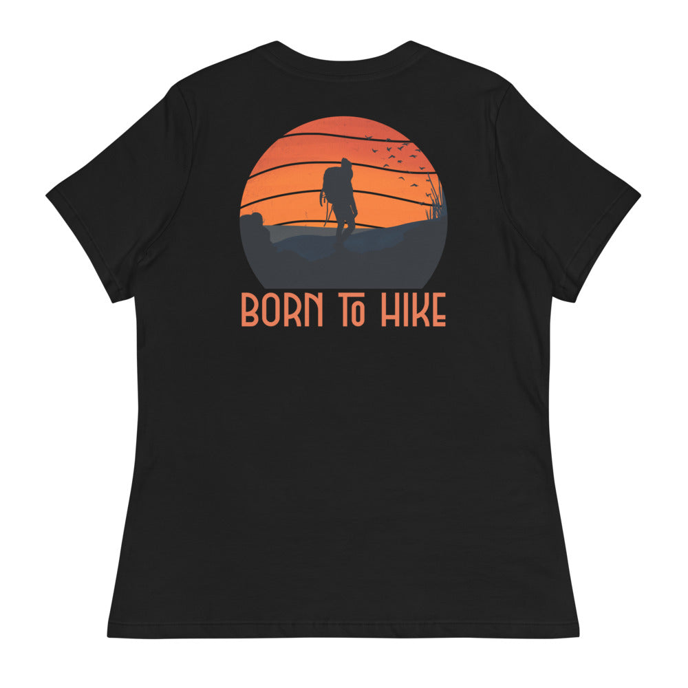 Women's Born to Hike (Back) Tee