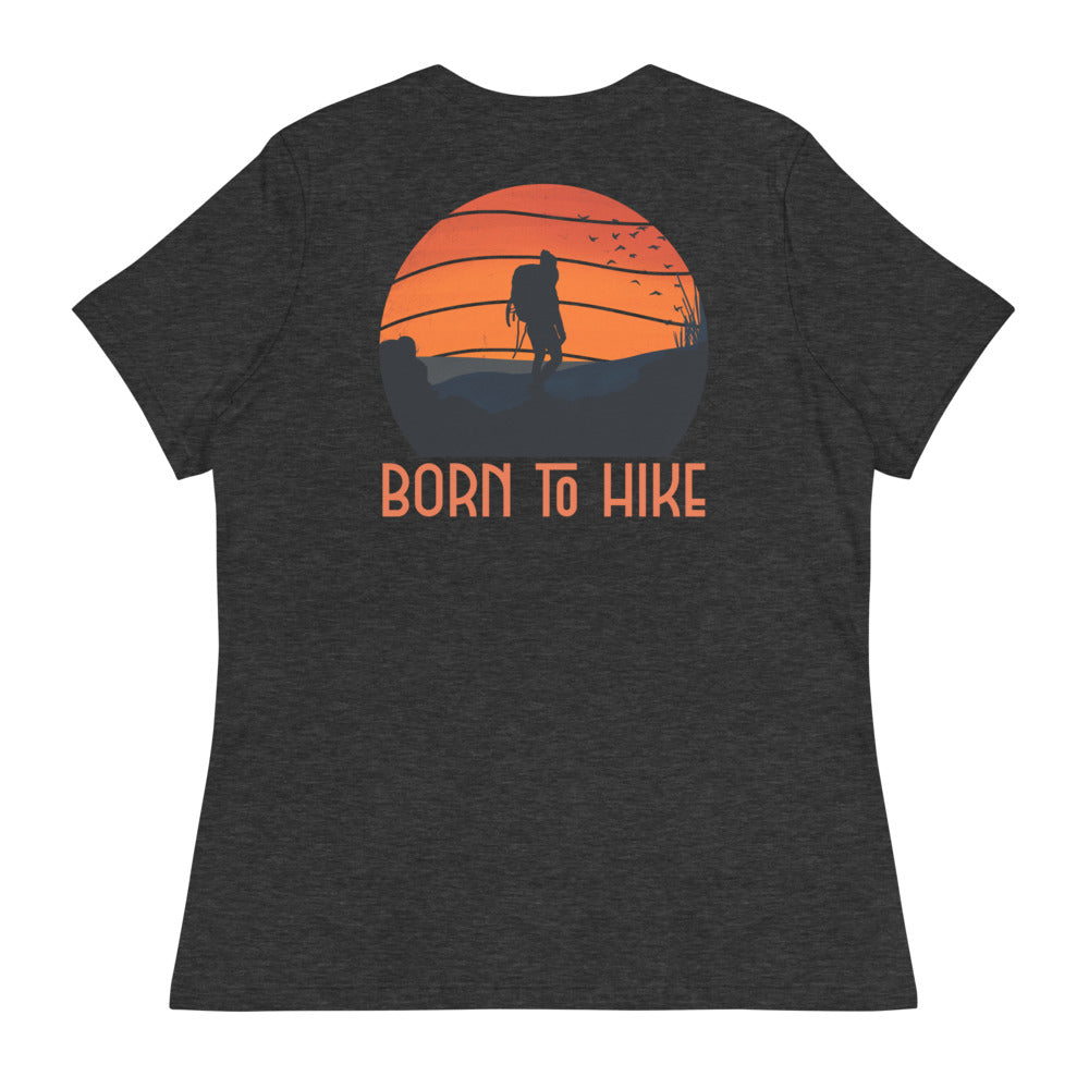 Women's Born to Hike (Back) Tee