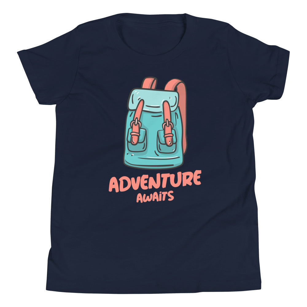 "Adventure Awaits" Youth Short Sleeve Tee